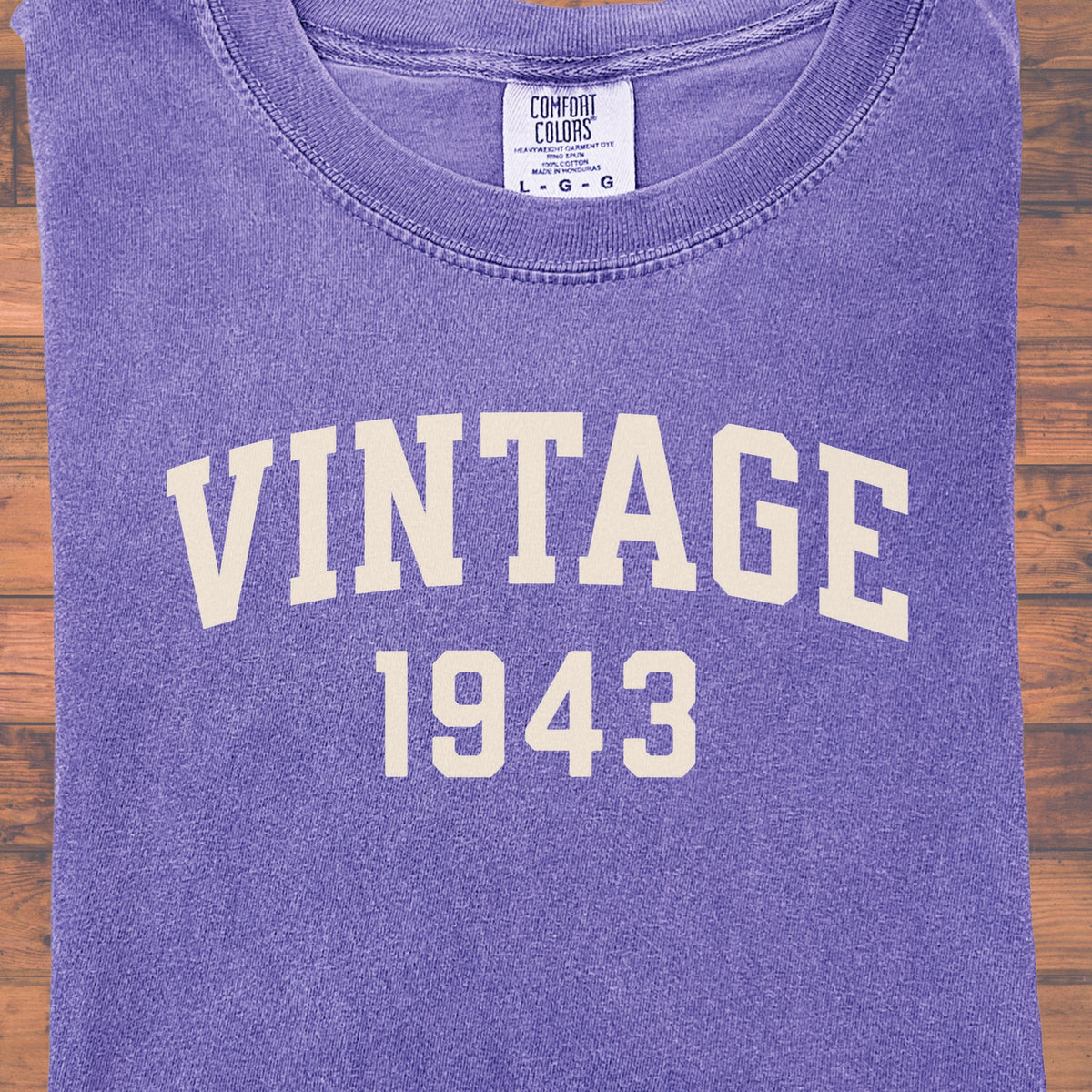 1943 Vintage Birthday Shirt