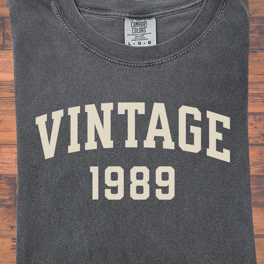 1989 Vintage Birthday Shirt