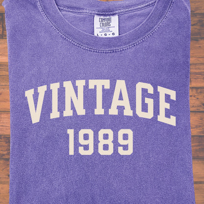 1989 Vintage Birthday Shirt