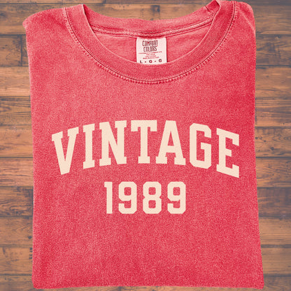 1989 Vintage Birthday Shirt