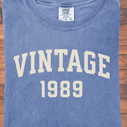 1989 Vintage Birthday Shirt