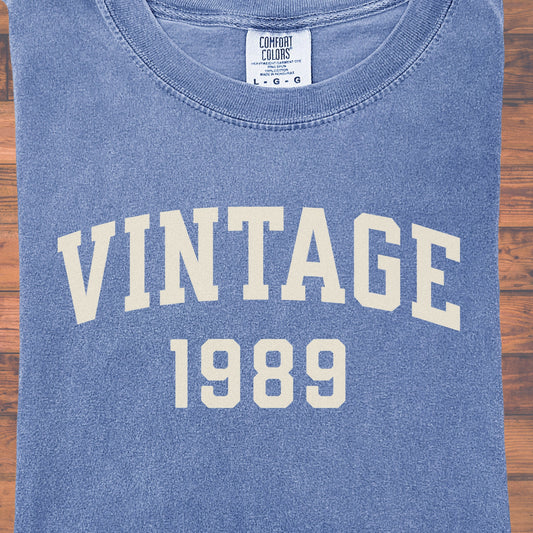 1989 Vintage Birthday Shirt