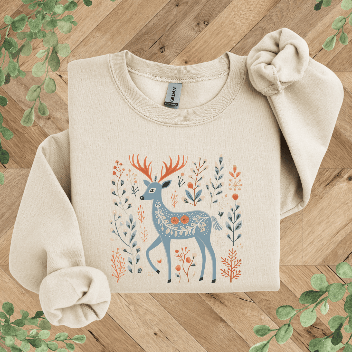 Scandi Deer Sweatshirt
