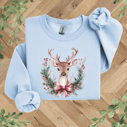Christmas Deer Sweatshirt