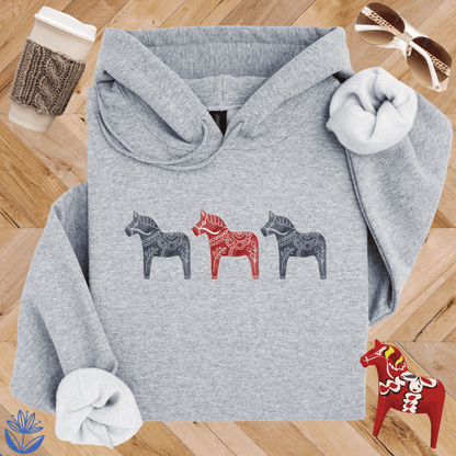 Dala Horse Trio Hoodie