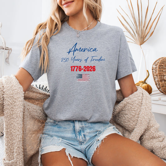 250 Years of Freedom Stacked Shirt