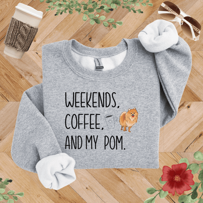 Weekends, Coffee, and My Pom Sweatshirt