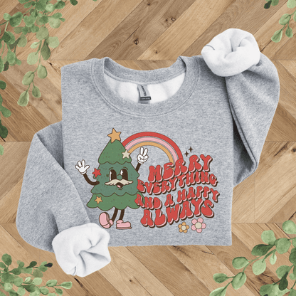 Happy Christmas Retro Sweatshirt