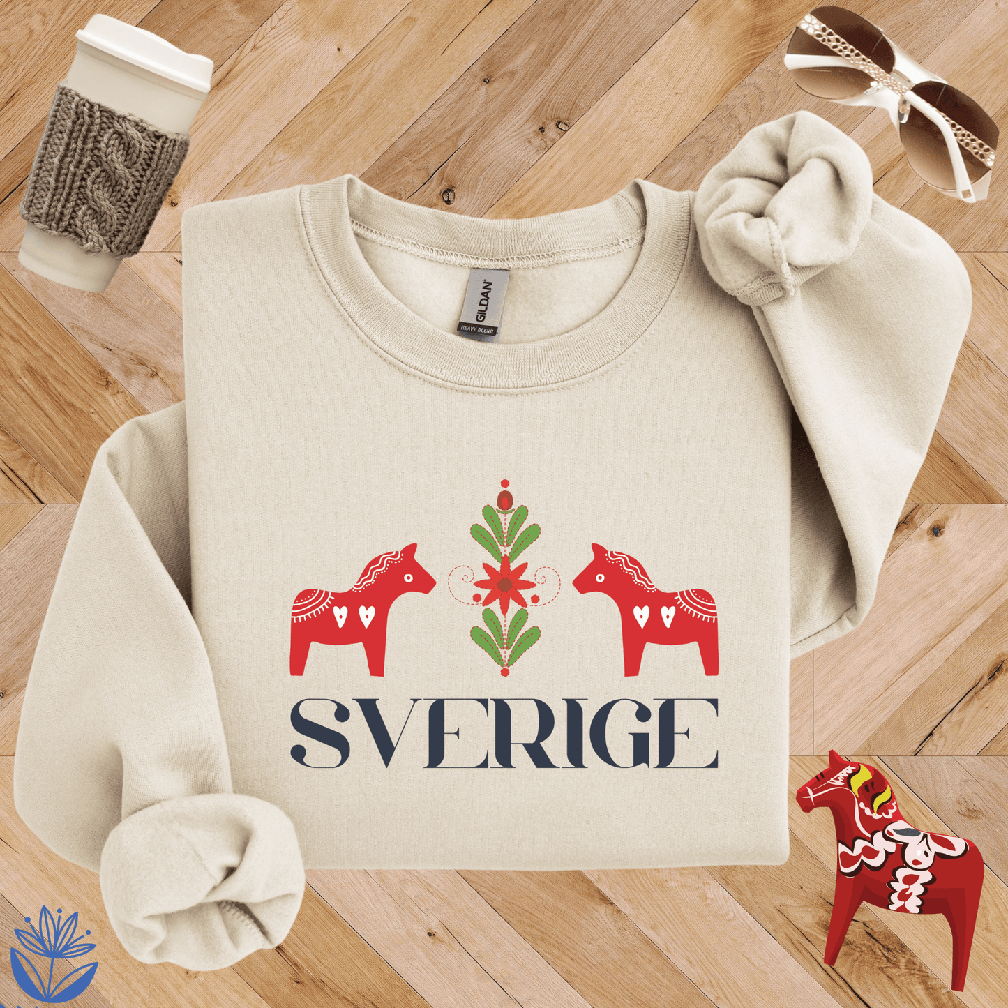 Dala Sverige Duo Sweatshirt