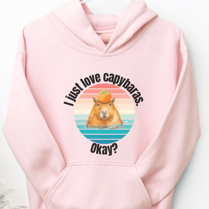 Capybara Youth Hoodie