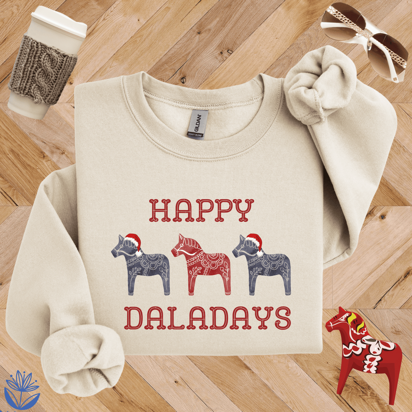 Happy Daladays Trio Sweatshirt