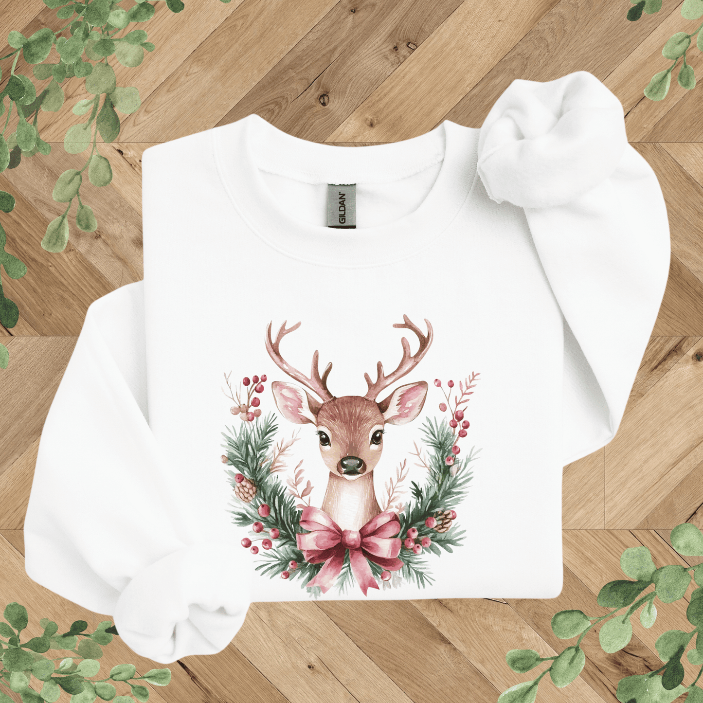 Christmas Deer Sweatshirt