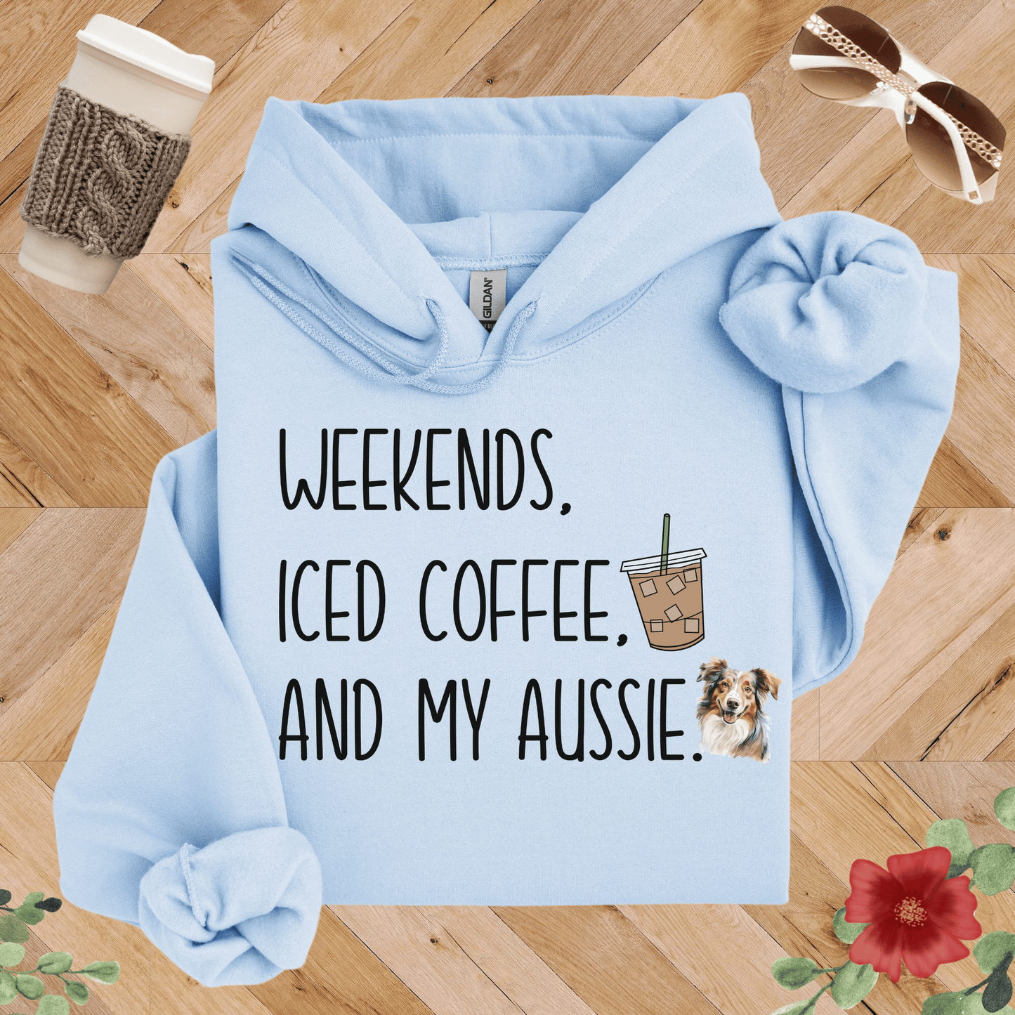Weekends, Iced Coffee, and My Aussie Hoodie