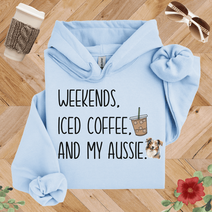 Weekends, Iced Coffee, and My Aussie Hoodie