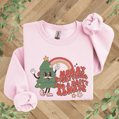 Happy Christmas Retro Sweatshirt
