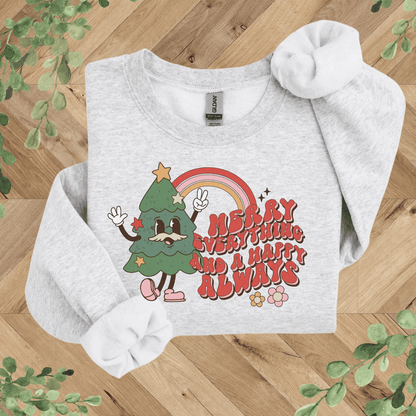 Happy Christmas Retro Sweatshirt