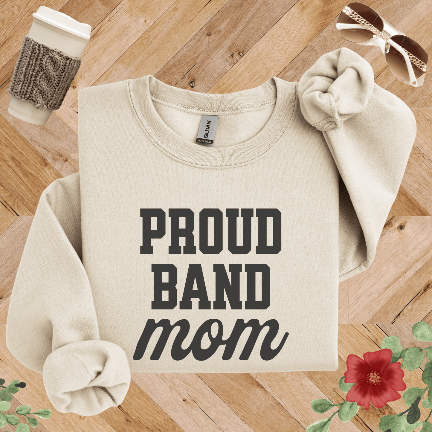 Proud Band Mom Sweatshirt