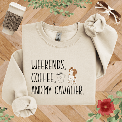 Weekends, Coffee, and My Cavalier Sweatshirt