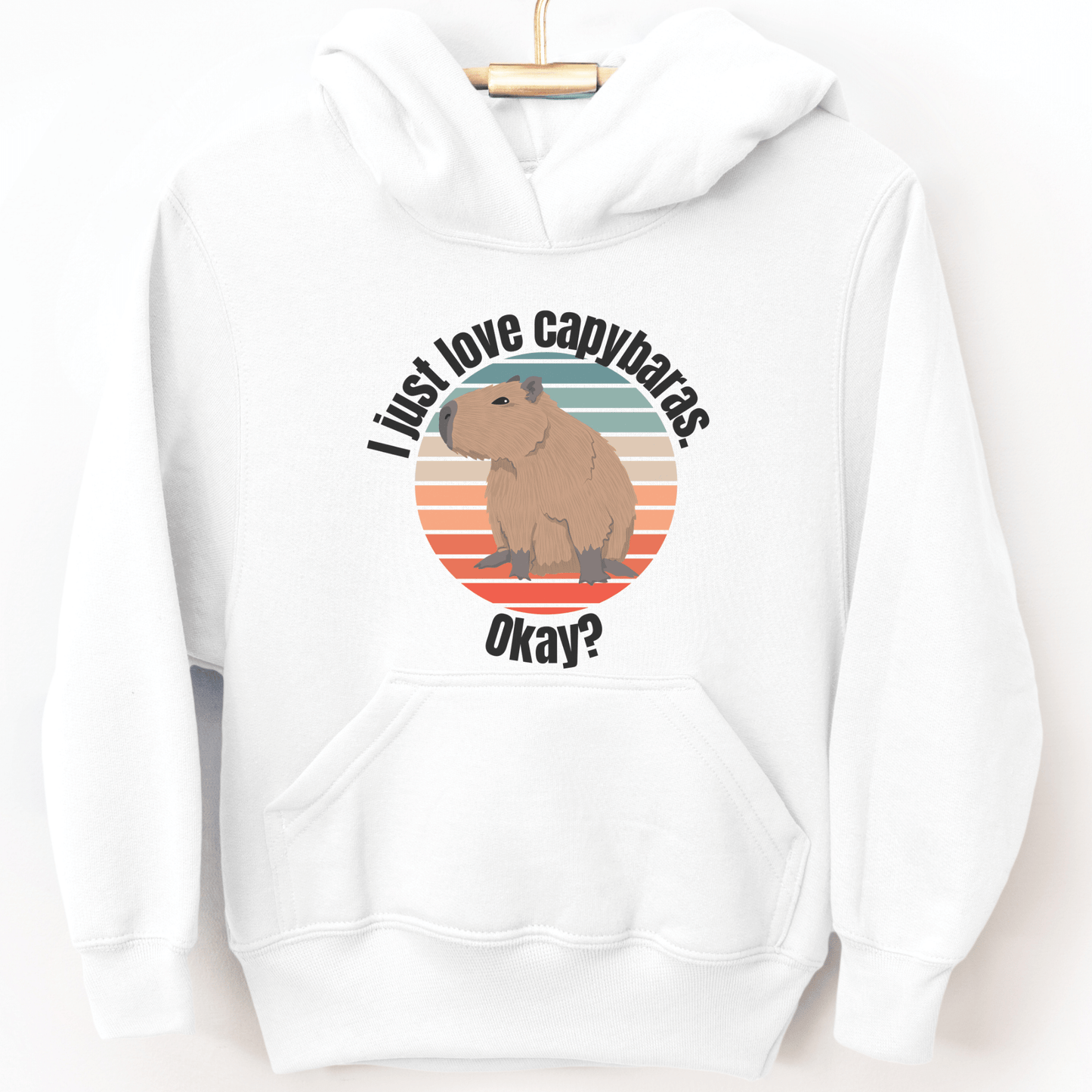 Capybara Youth Hoodie