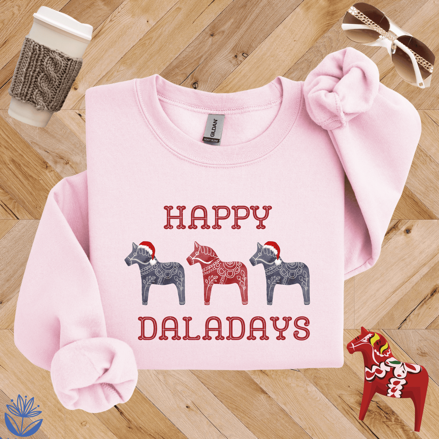 Happy Daladays Trio Sweatshirt