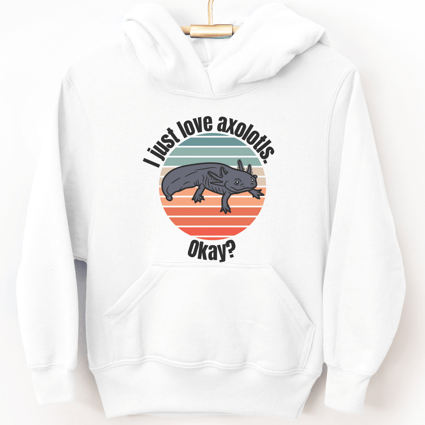 Axolotl Youth Hoodie