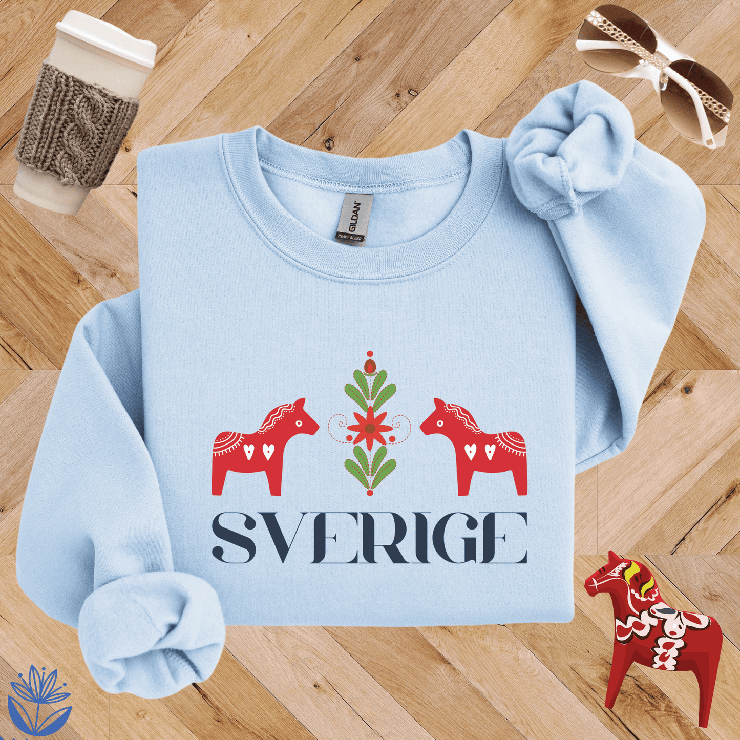 Dala Sverige Duo Sweatshirt
