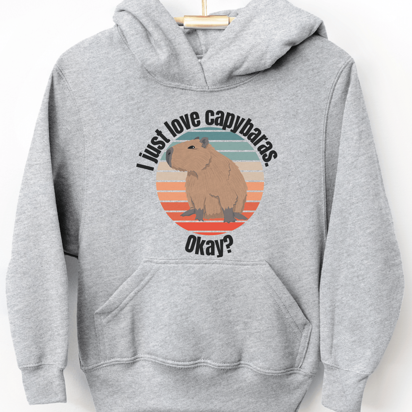 Capybara Youth Hoodie