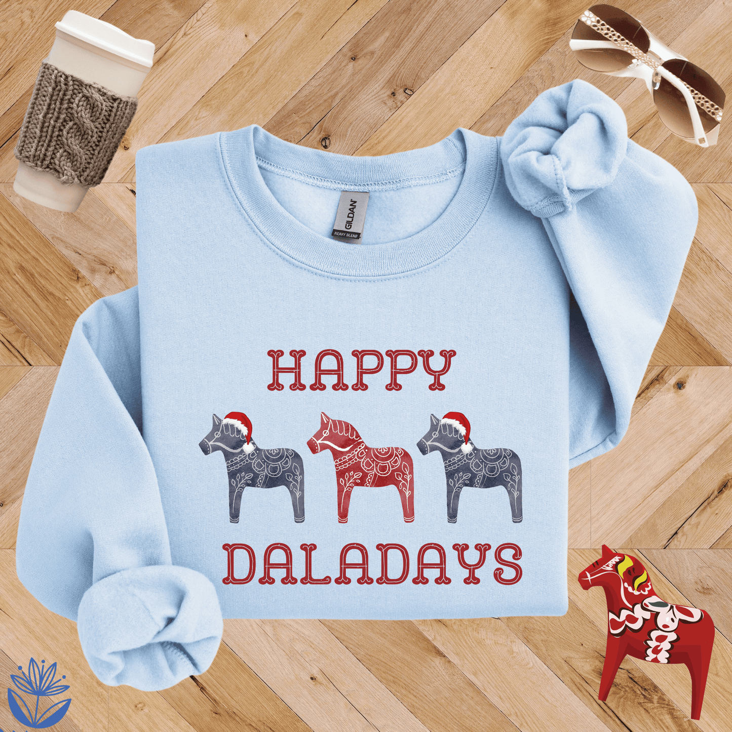 Happy Daladays Trio Sweatshirt