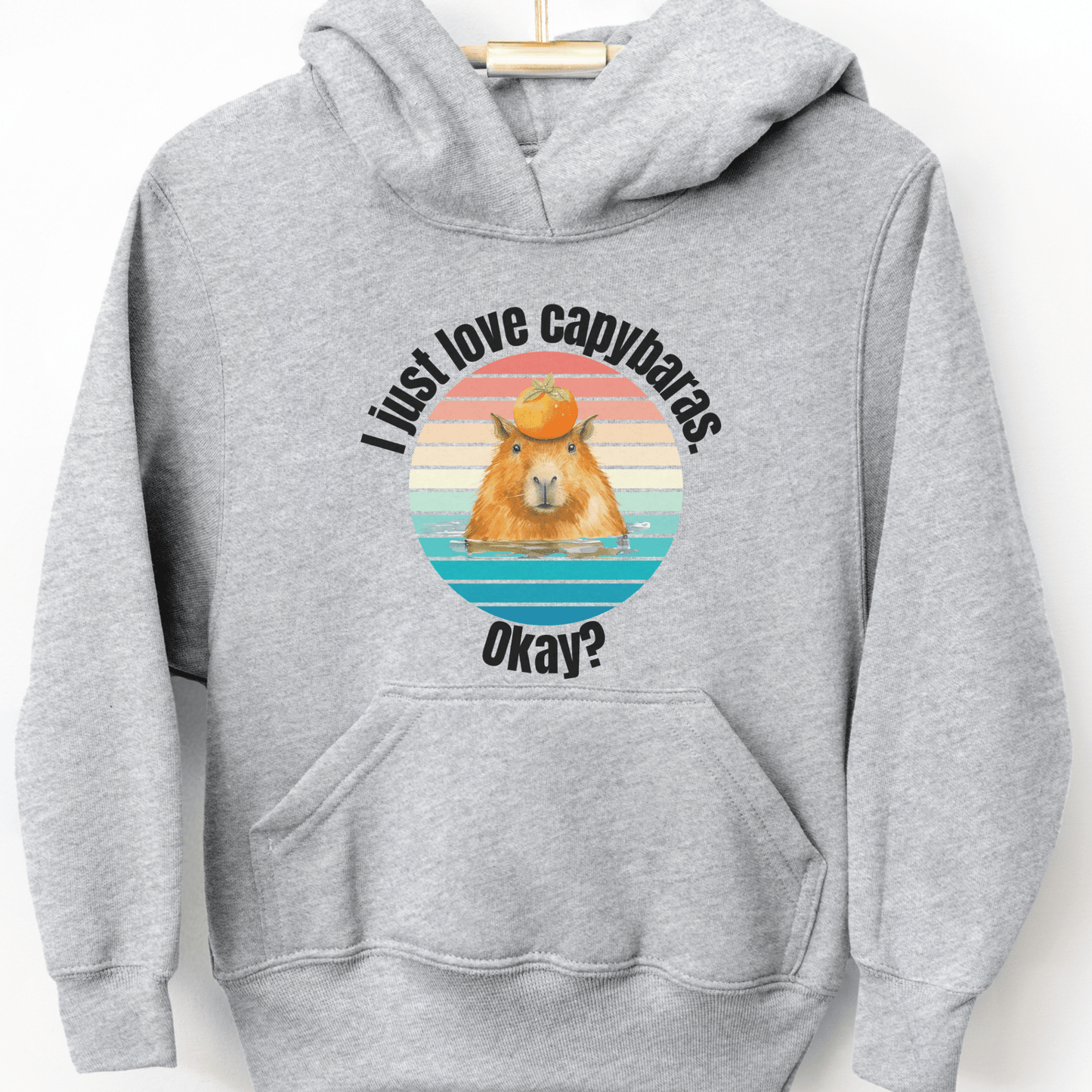 Capybara Youth Hoodie
