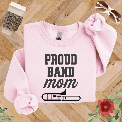 Proud Band Mom Trombone Sweatshirt