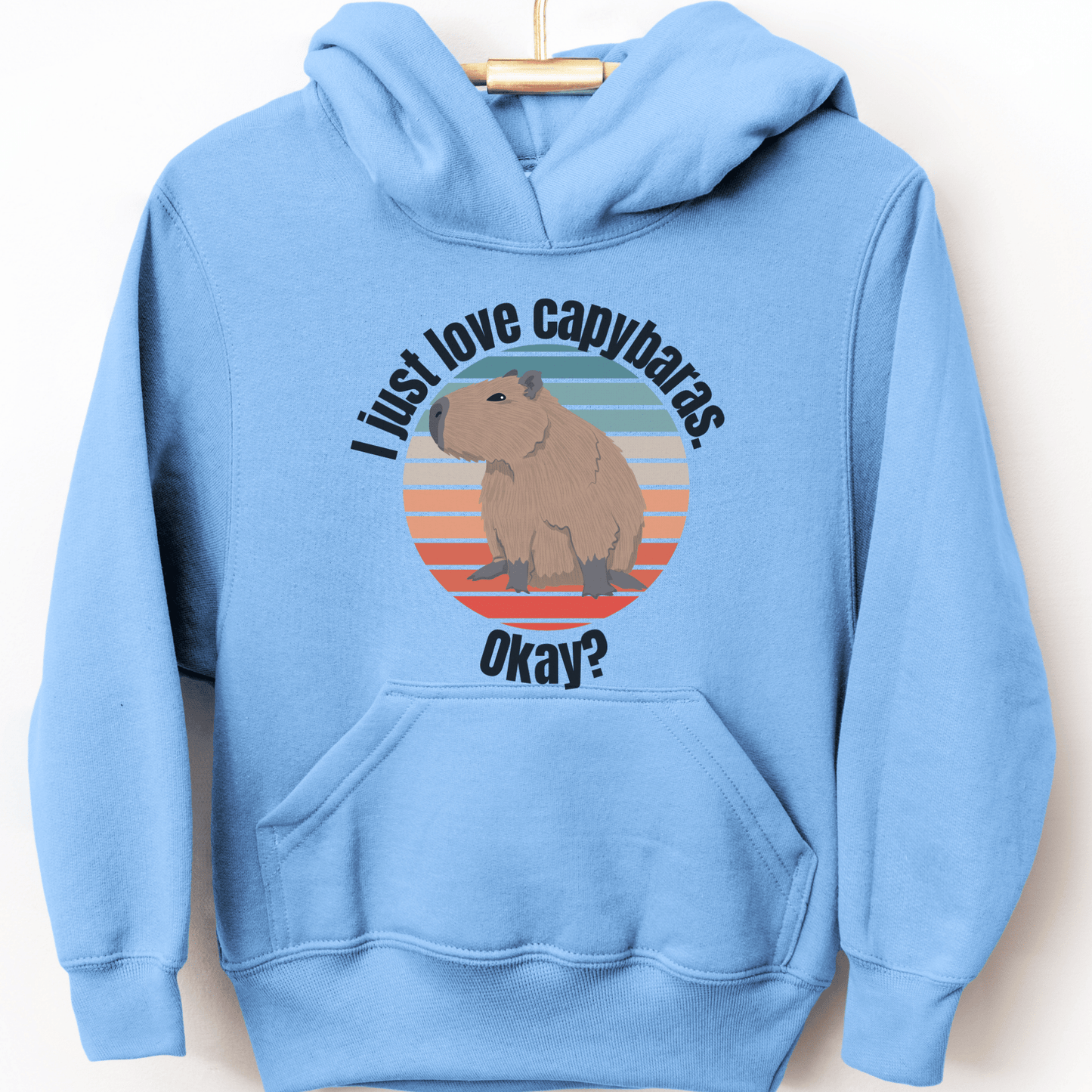 Capybara Youth Hoodie
