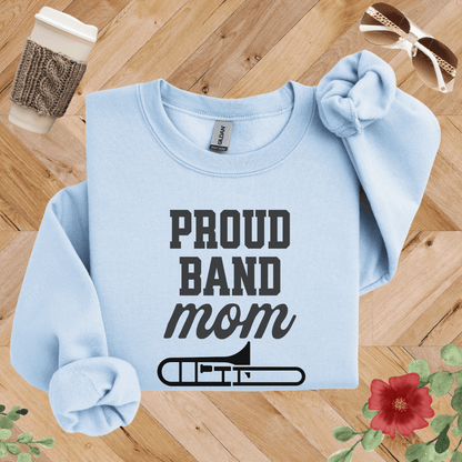 Proud Band Mom Trombone Sweatshirt