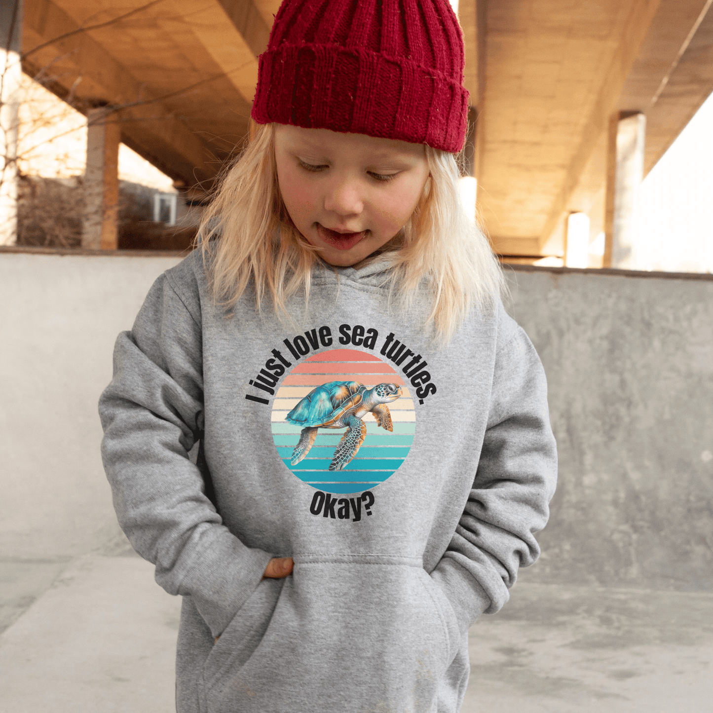 Sea Turtle Youth Hoodie