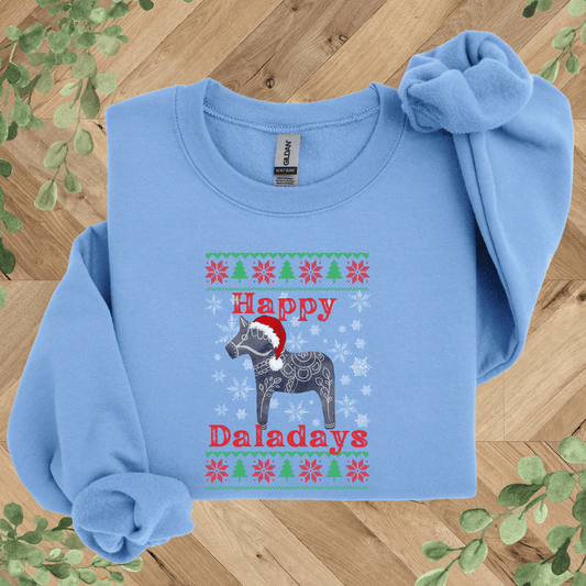 Dala Horse Ugly Christmas Sweatshirt