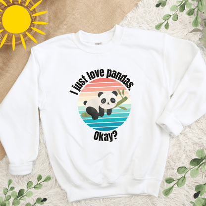 Panda in Tree Youth Sweatshirt