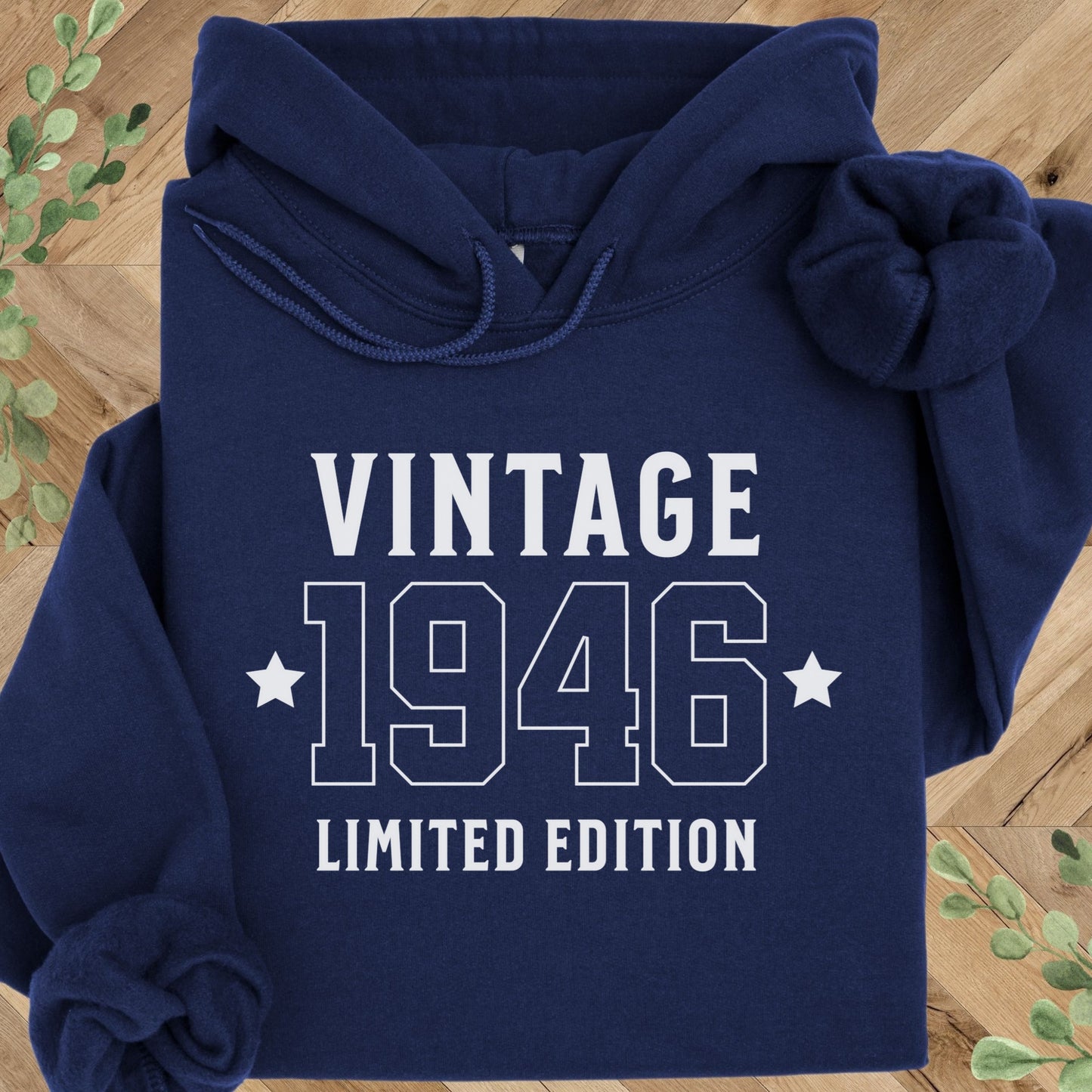 Vintage 1946 Hoodie – 80th Birthday Gift – Limited Edition 1946 Sweatshirt