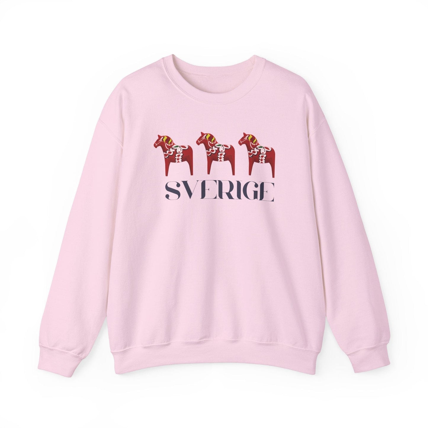 Sverige Red Horses Crewneck Sweatshirt
