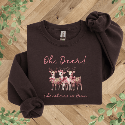 Oh Deer Christmas Sweatshirt