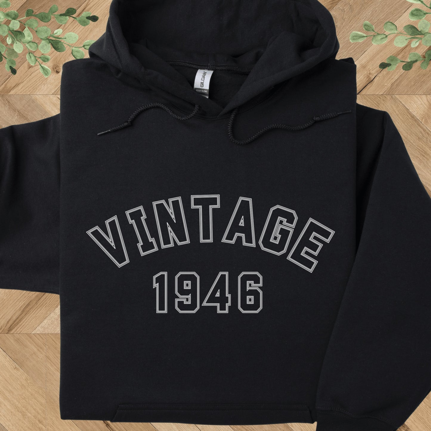 Vintage 1946 Hoodie – 80th Birthday Gift – Limited Edition 1946 Sweatshirt